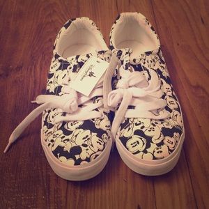 Mickey Mouse Vans-Style Sneakers